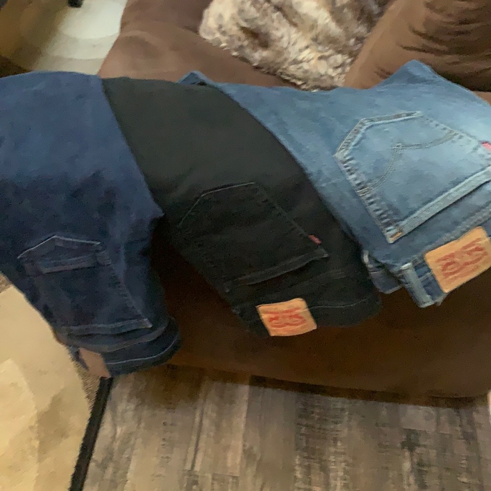 3 pairs of men’s jeans 36/34